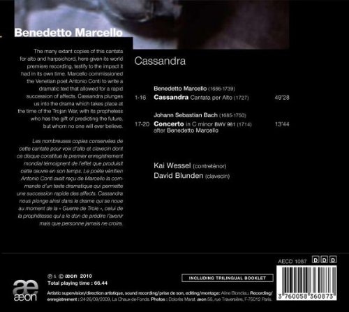Marcello: Cassandra - kantata - slide-1