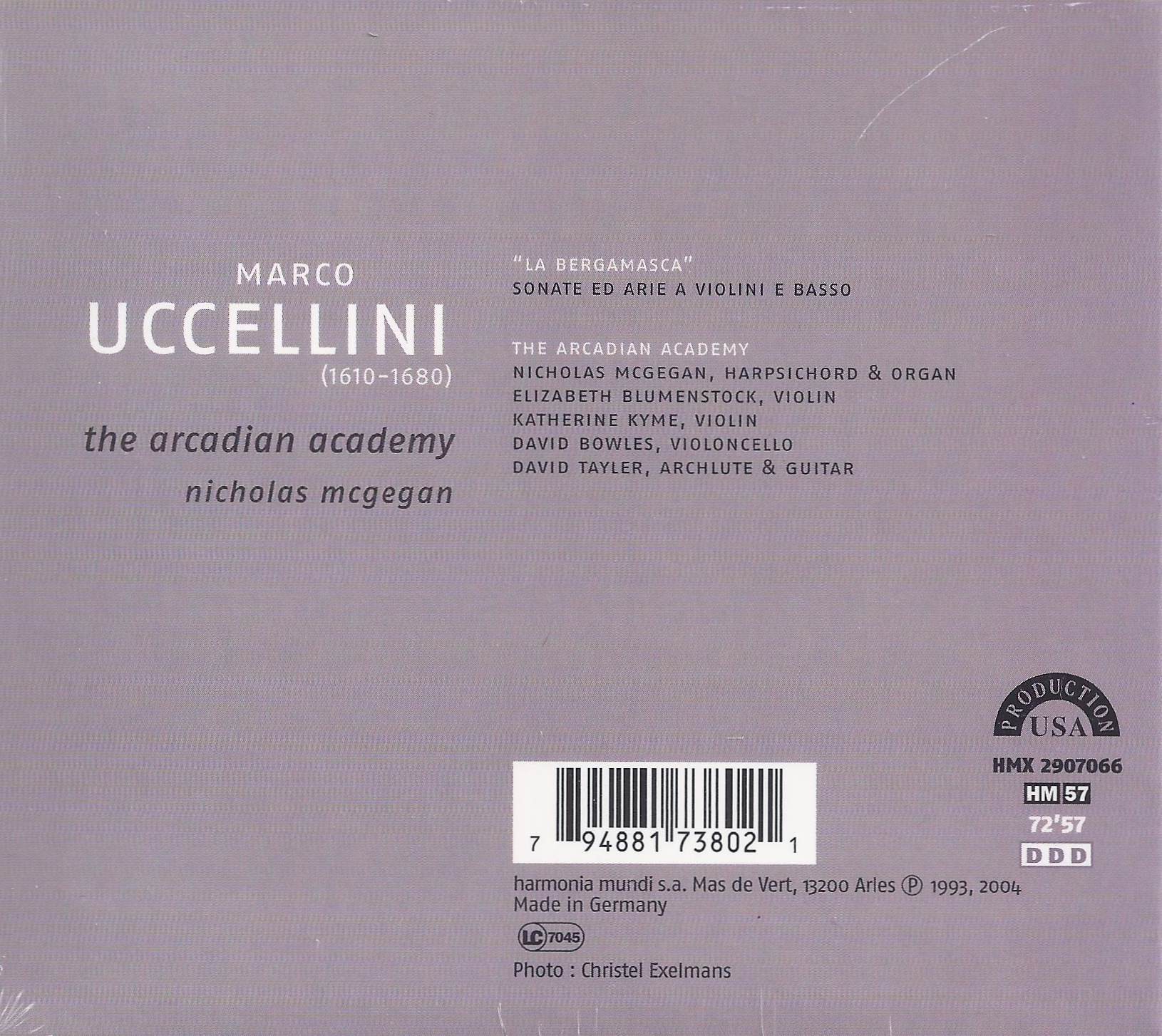 Uccellini: La Bergamasca - slide-1