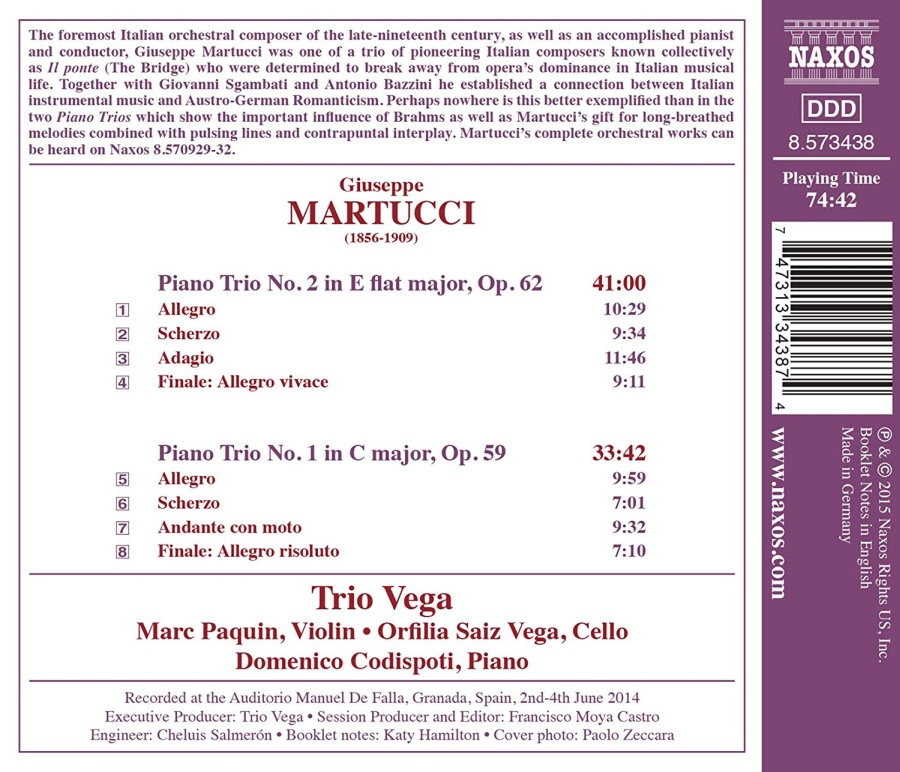 Martucci: Piano Trios Nos. 1 & 2 - slide-1