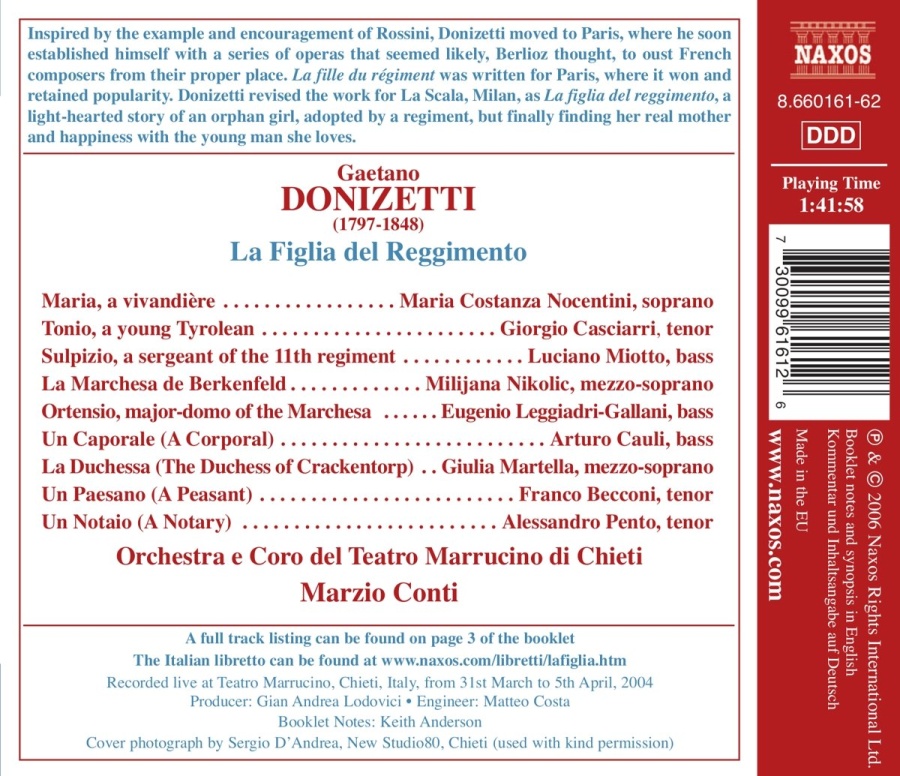 DONIZETTI: La Figlia del reggimento - slide-1