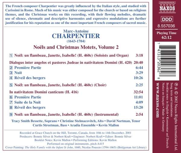 CHARPENTIER: Noels and Christmas Motets, Vol. 2 - slide-1