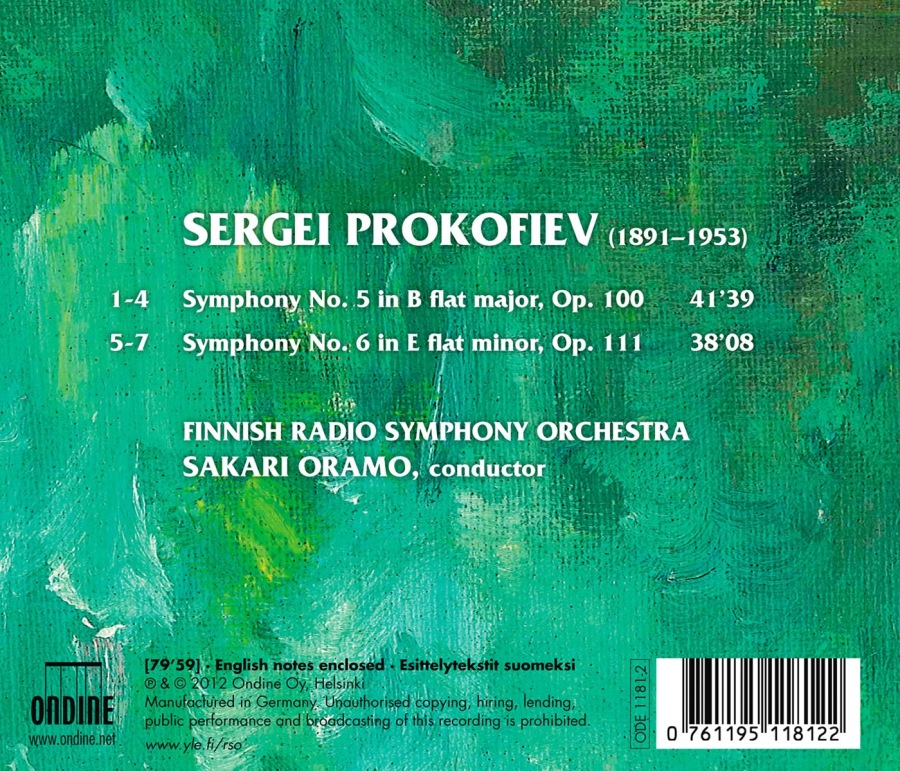 Prokofiev: Symphonies Nos. 5 & 6 - slide-1