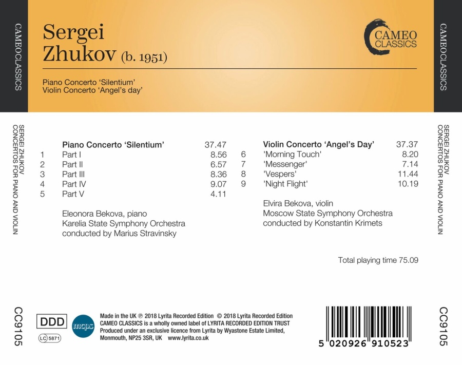 Zhukov: Piano Concerto; Violin Concerto - slide-1