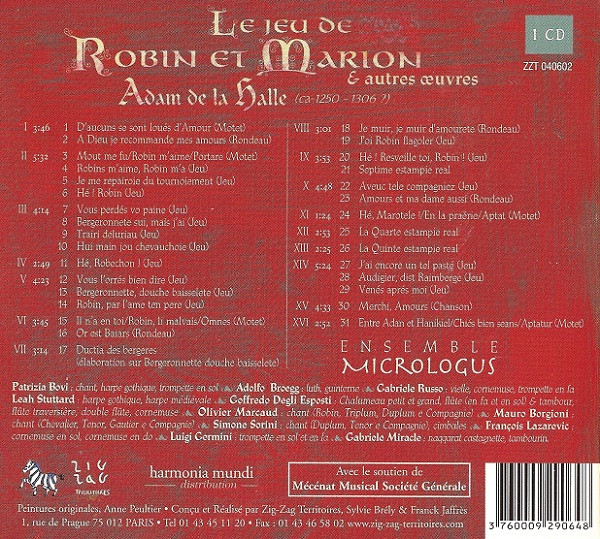 Halle: Le Jeu de Robin et Marion - slide-1