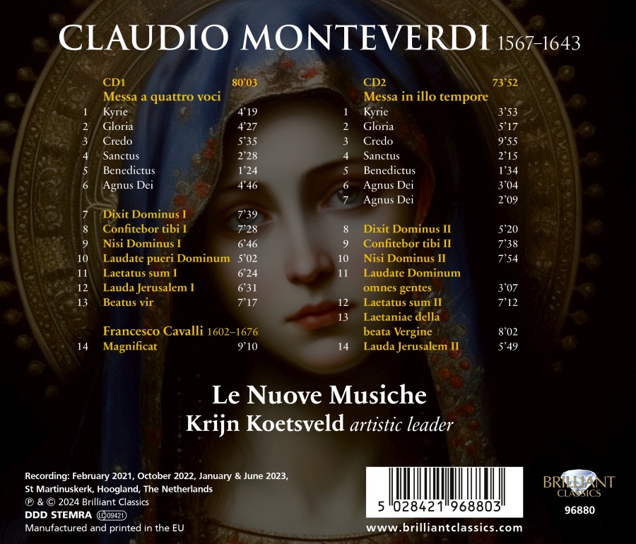 Monteverdi: Messa et Salmi - slide-1