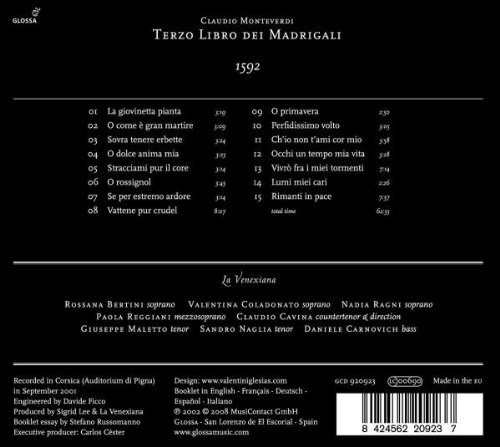 Monteverdi: Terzo libro dei madrigali - slide-1