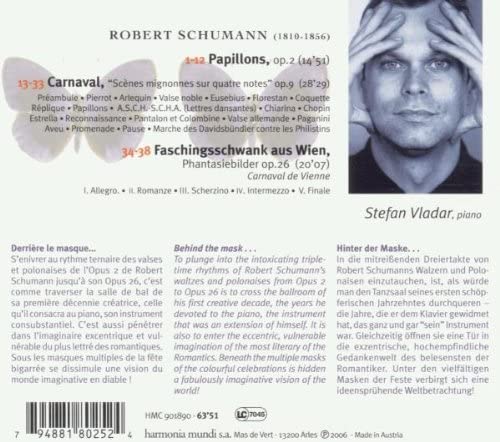 Schumann: Papillons - slide-1