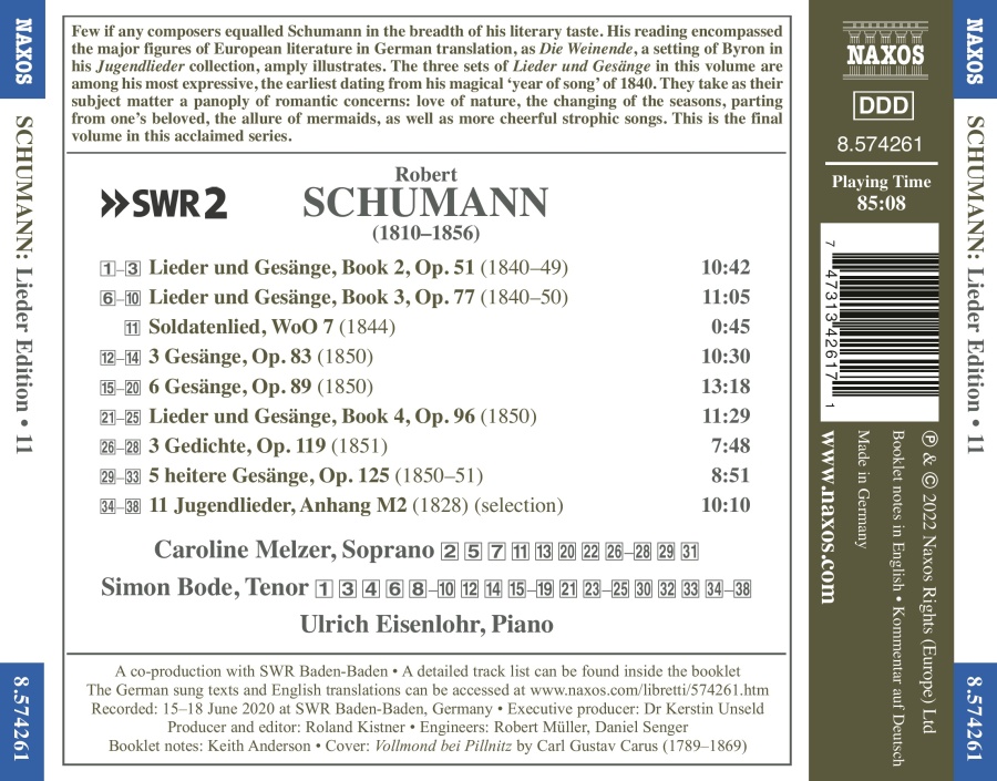 Schumann: Lieder und Gesänge - slide-1