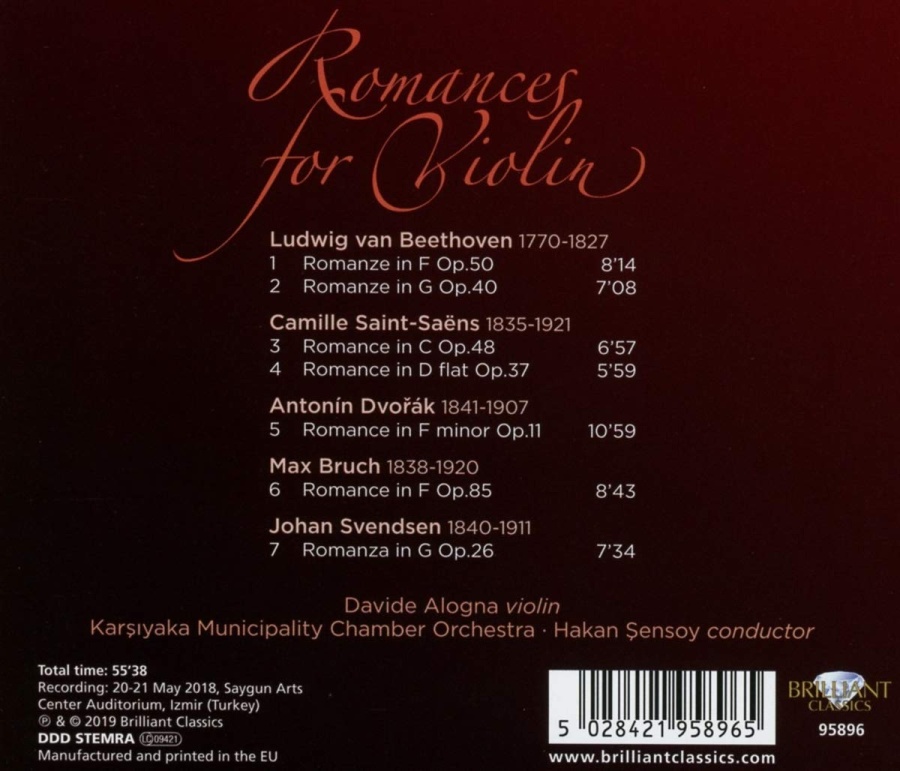 Romances for Violin - slide-1