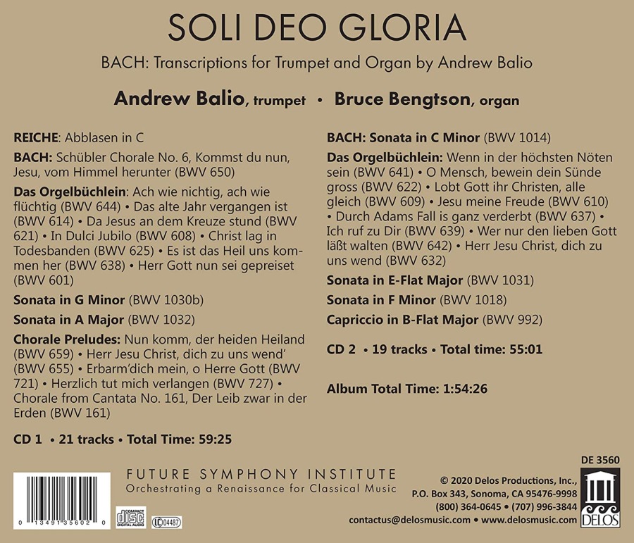 Bach: Soli Deo Gloria - slide-1