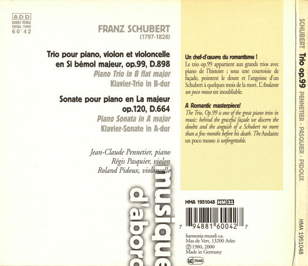 Schubert: Piano Trio op. 99 - slide-1
