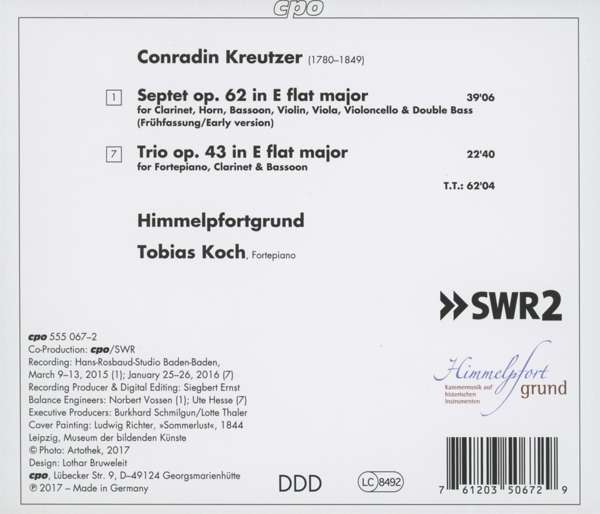 Kreutzer: Septet op. 62; Trio op. 43 - slide-1