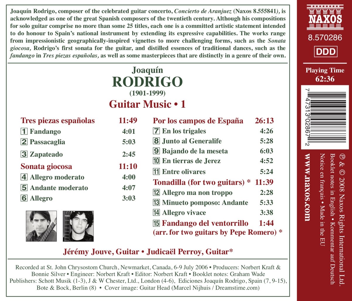 Rodrigo: Guitar Works Vol. 1 - slide-1