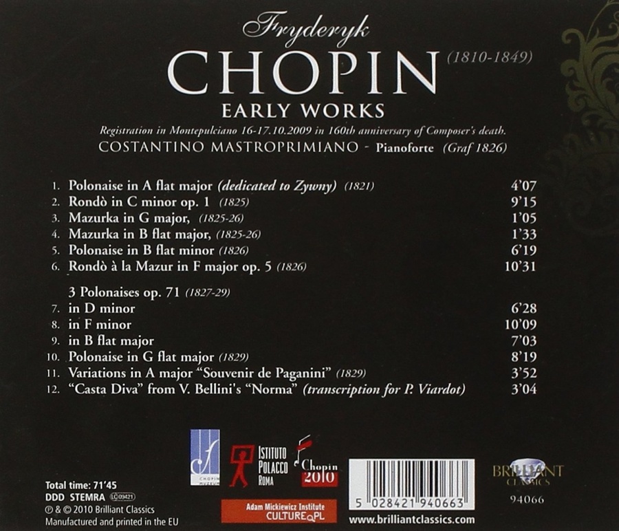 Chopin: Early Works - slide-1