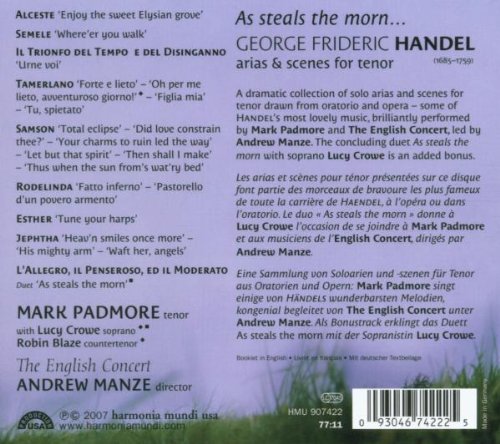 Handel:  As steals the morn - slide-1