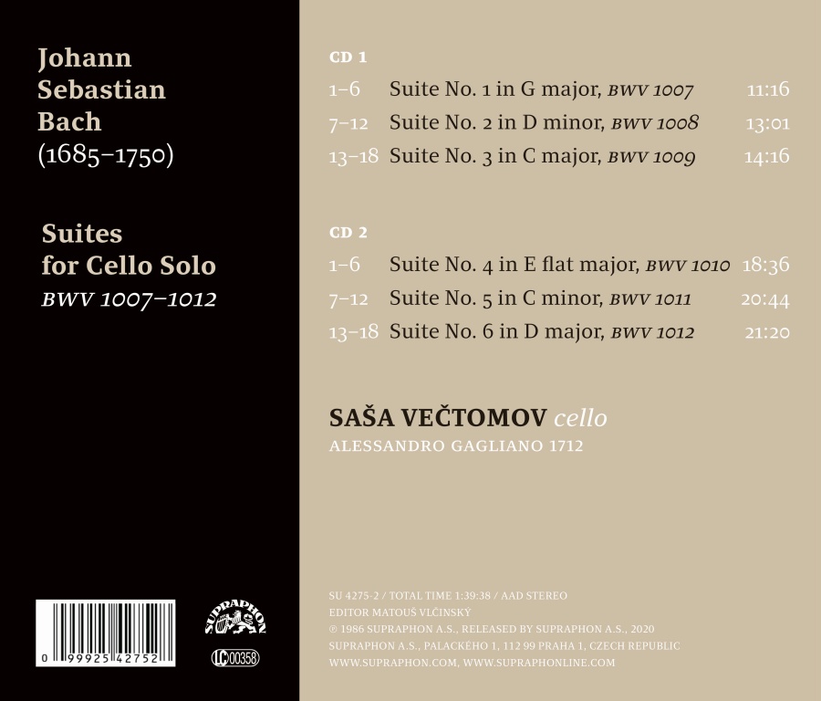 Bach: Cello Suites - slide-1