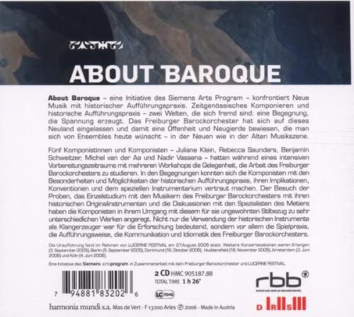 About Baroque / Freiburger Barockorchester / - slide-1