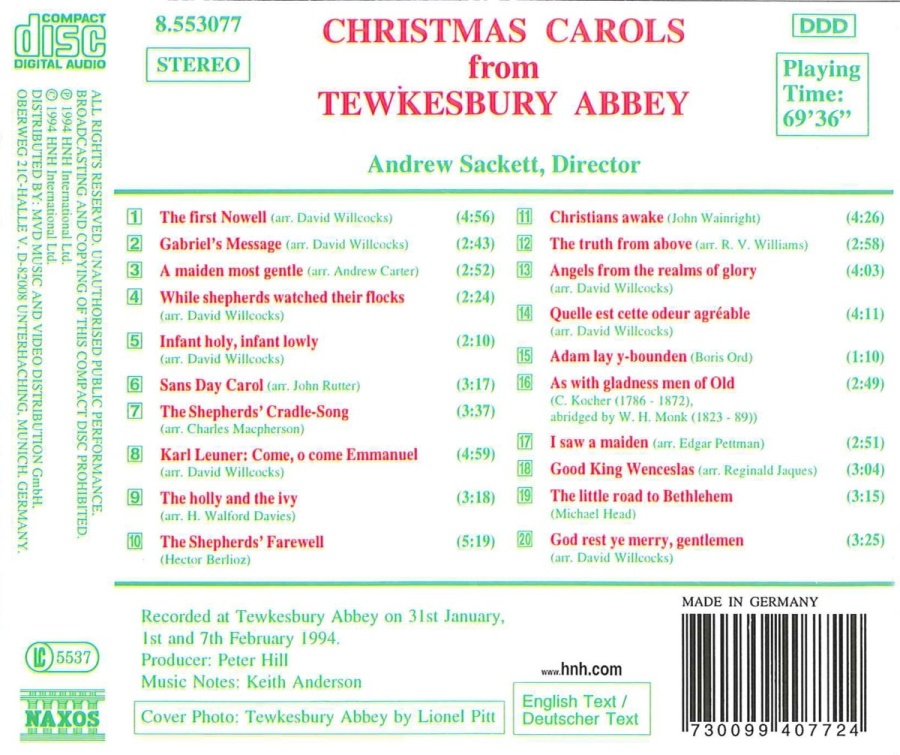Christmas Carols from Tewkesbury Abbey - slide-1