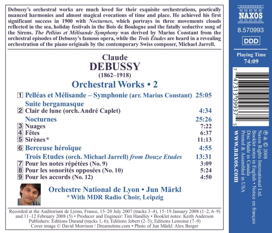 Debussy: Orchestral Works 2 - Nocturnes, Clair de lune, Pelleas et Melisande-symphonie - slide-1