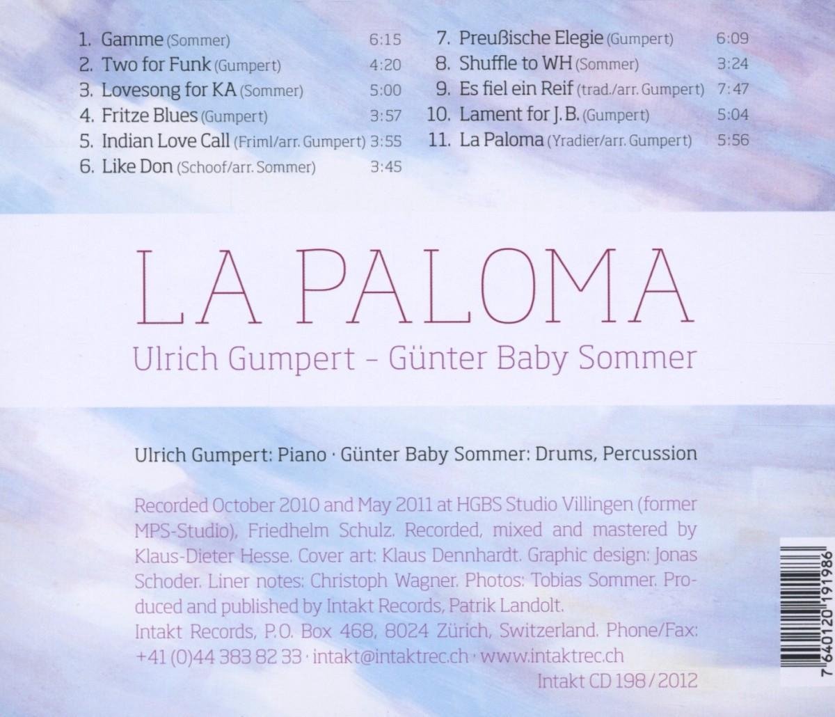 Gumpert/Sommer: La Paloma - slide-1