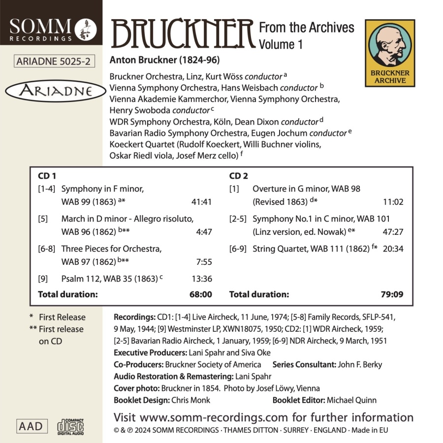 Bruckner from the Archives Vol. 1 - slide-1