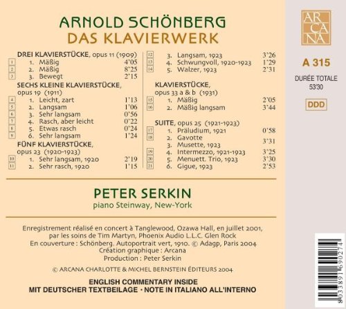 Schönberg: Das Klavierwerk - slide-1
