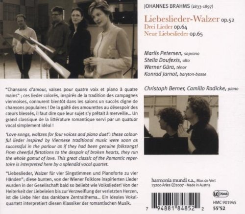 Brahms: Liebeslieder-Walzer op. 52 & 65 - slide-1
