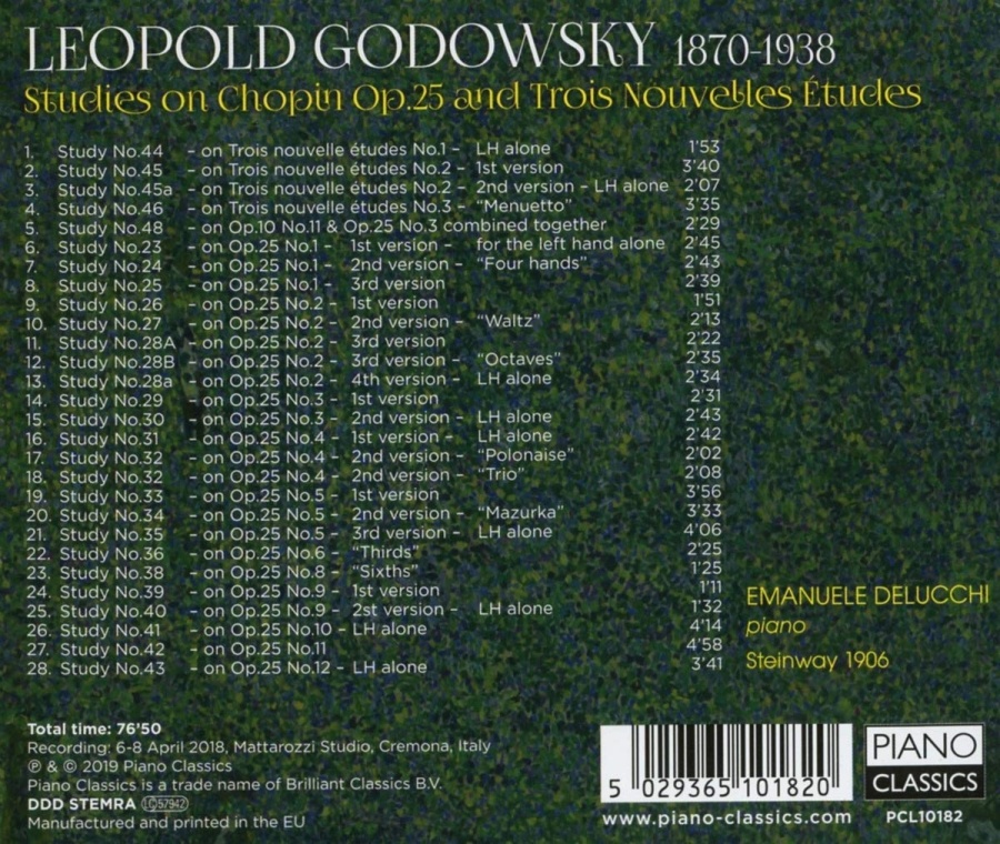 Godowsky: Studies on Chopin Op. 25 - slide-1