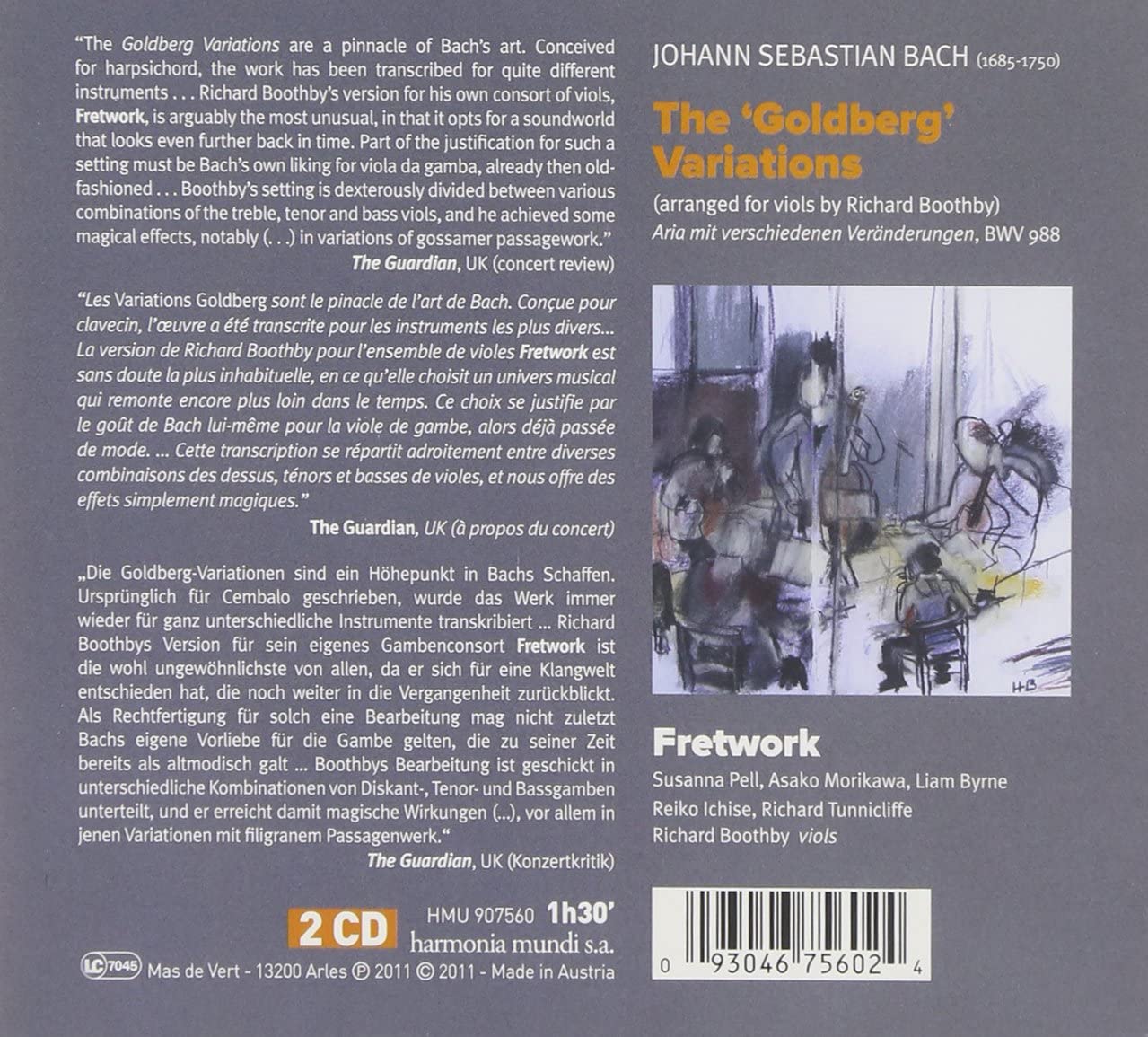 Bach: Goldberg Variations BWV988 - slide-1