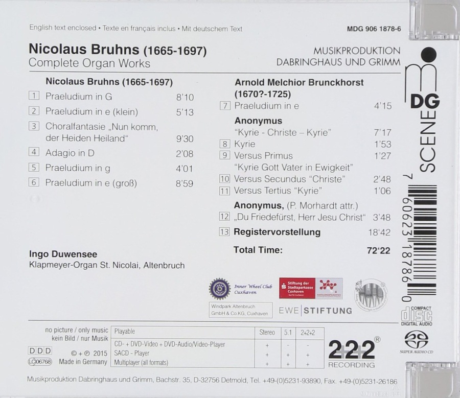Bruhns: Complete Organ Works - slide-1