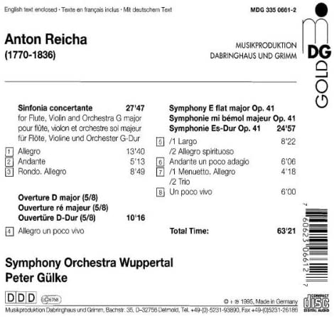 Reicha: Symphony op.41 - slide-1