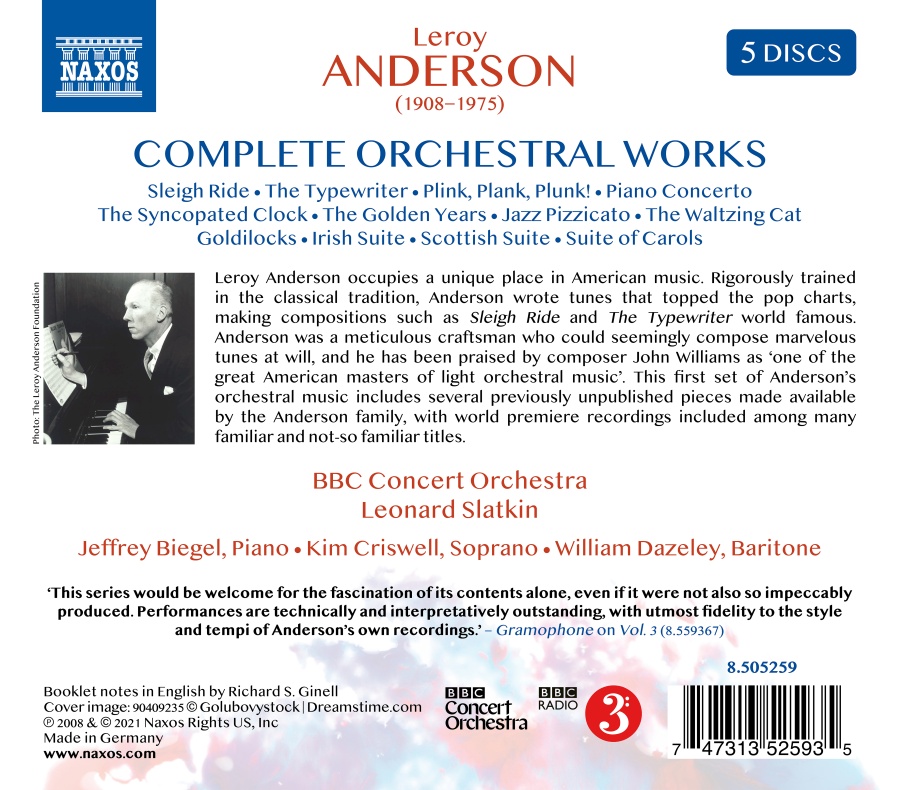 Anderson: Complete Orchestral Works - slide-1