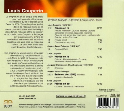 Couperin Louis: Oeuvres pour clavecin - slide-1