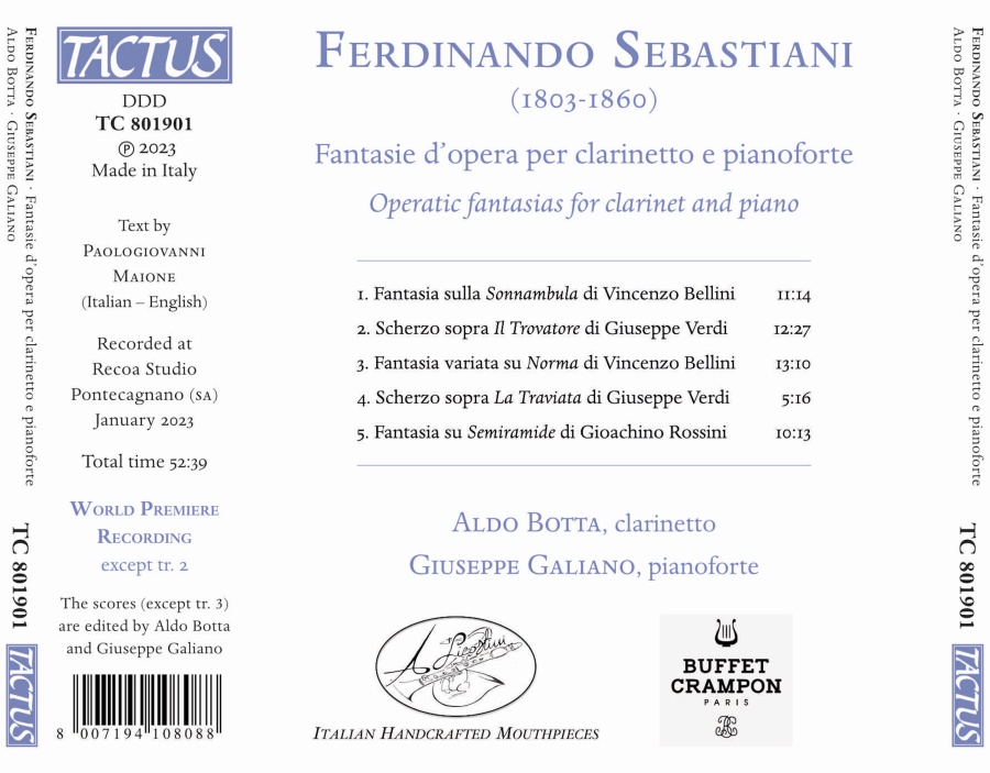Sebastiani: Operatic Fantasias - slide-1