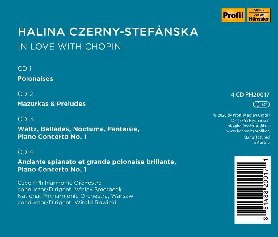 Halina Czerny-Stefańska - In Love with Chopin - slide-1