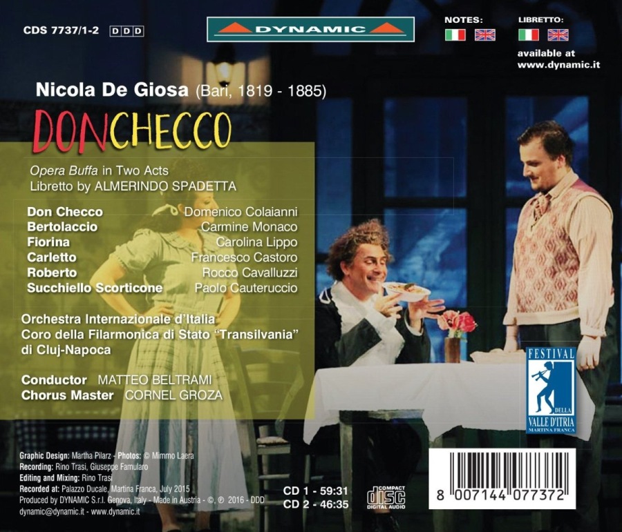 De Giosa, Nicola: Don Checco - slide-1