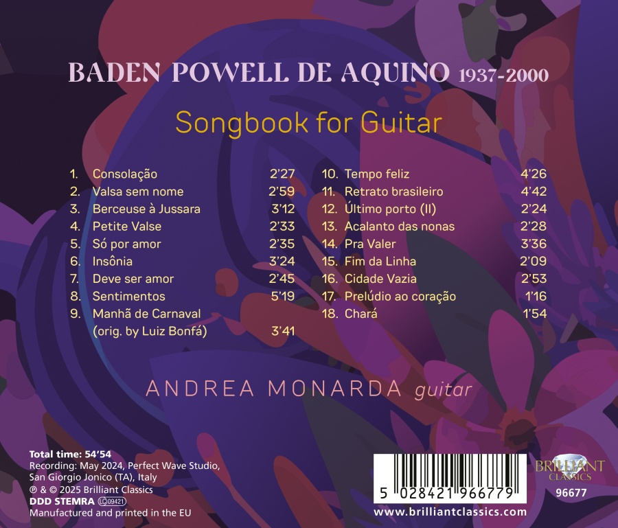 Baden Powell de Aquino: Songbook for Guitar - slide-1