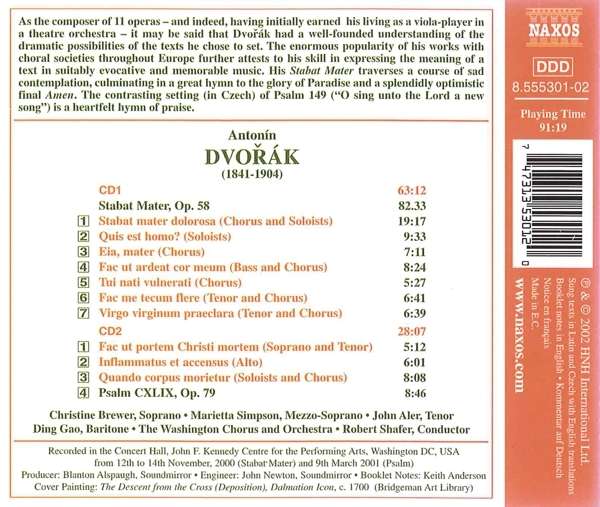 DVORAK: Stabat Mater - slide-1