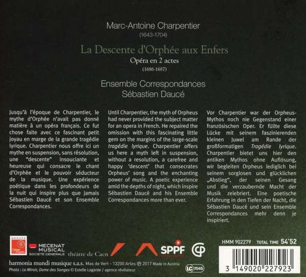 Charpentier: La Descente d'Orphée aux Enfers - slide-1