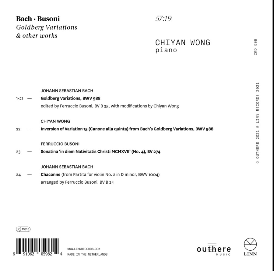 Bach - Busoni: Goldberg Variations & other works - slide-1
