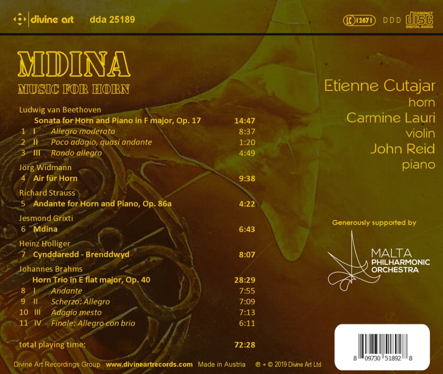 Mdina - Music for Horn - slide-1
