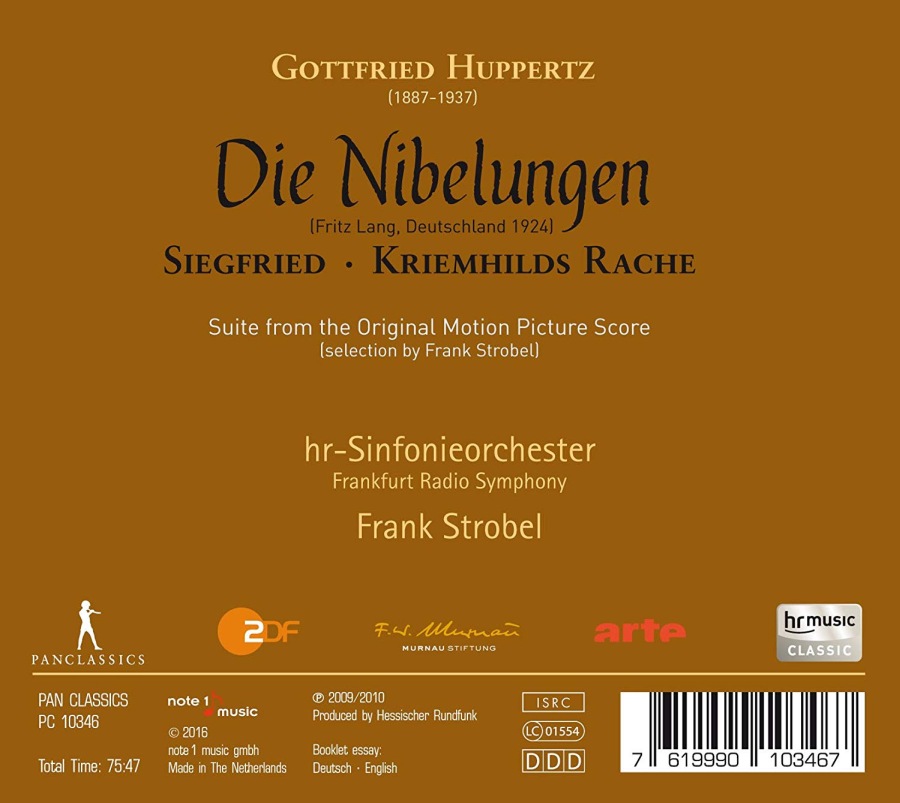 Huppertz: Die Nibelungen - muzyka do filmu Fritza Langa, 1924 - slide-1