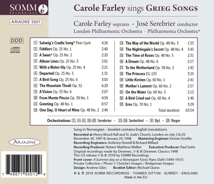 Carole Farley sings Grieg Songs - slide-1