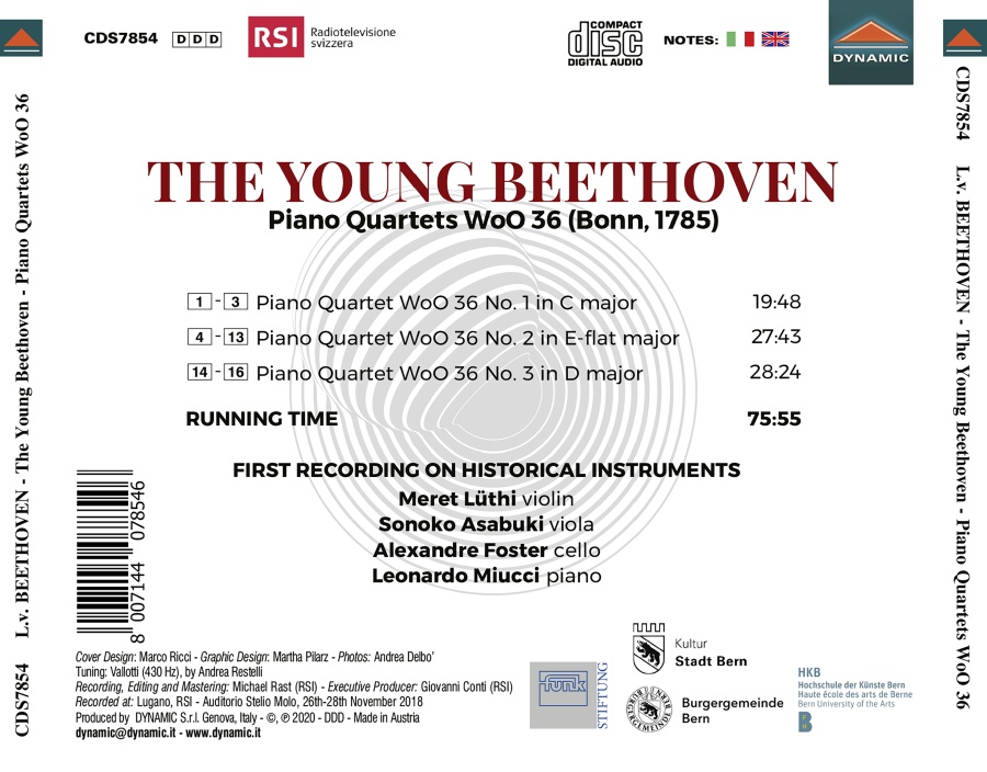The Young Beethoven - Piano Quartet WoO 36 - slide-1