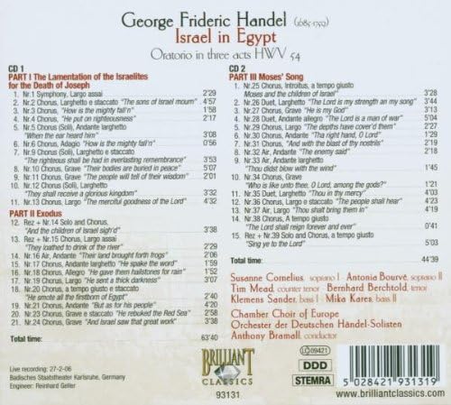 HANDEL: Israel in Egypt  - slide-1