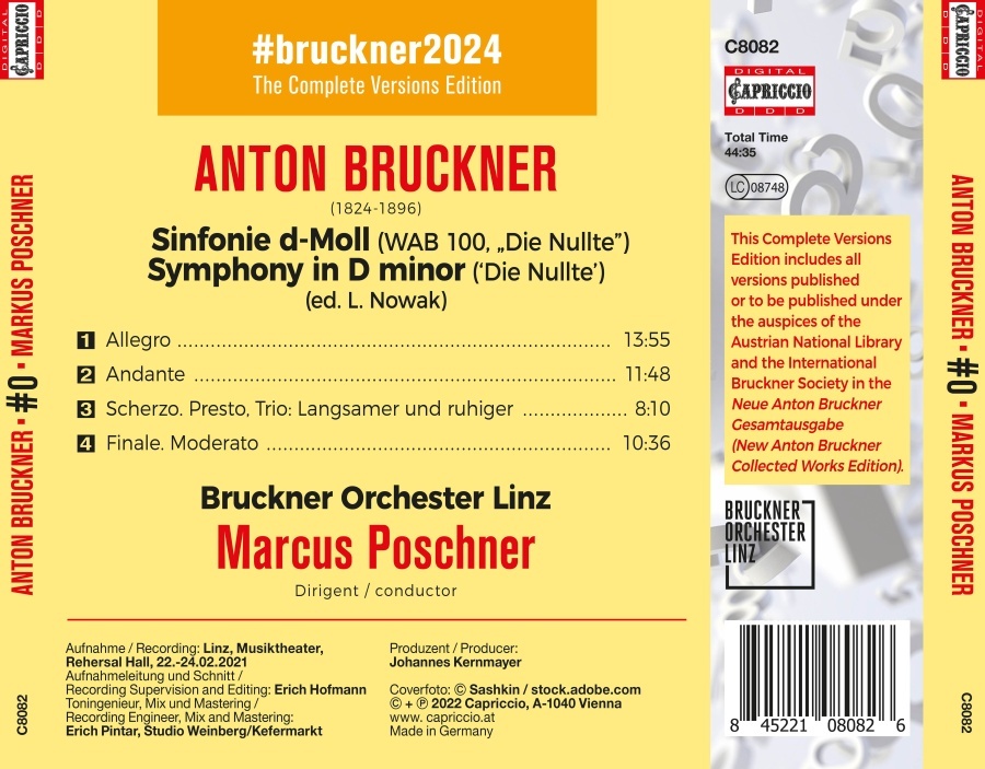 Bruckner: Symphony No. 0 ’Die Nullte‘ - slide-1
