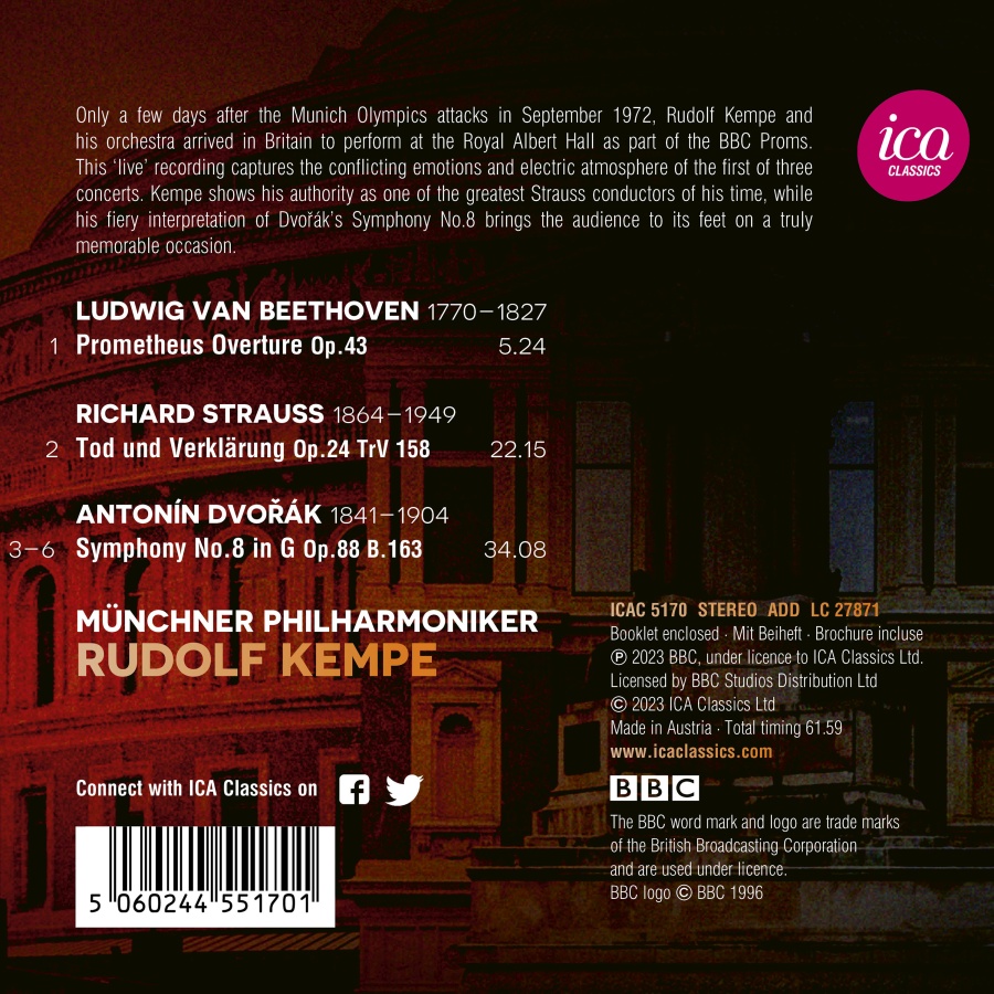 Dvorak: Symphony No. 8; Beethoven; R. Strauss - slide-1