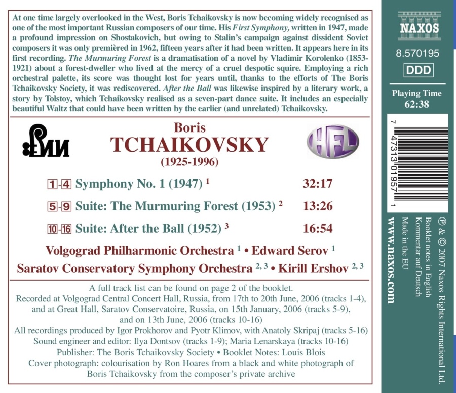 Tchaikovski, B: Symphony No. 1 - slide-1