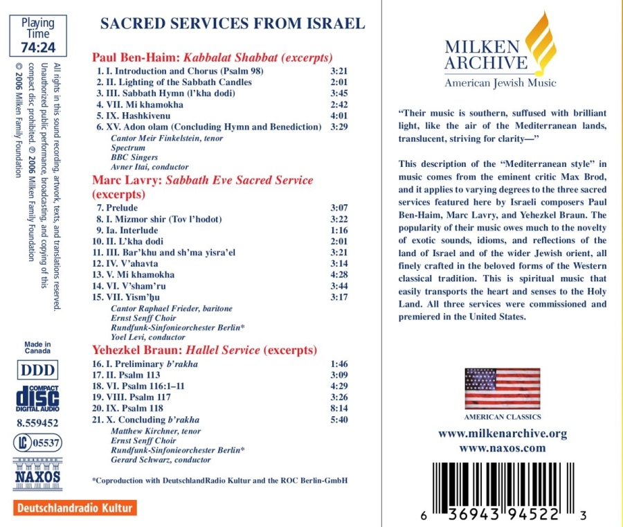 Sacred Services from Israel - slide-1