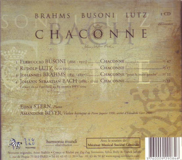 Brahms, Busoni & Lutz: Chaconne - slide-1